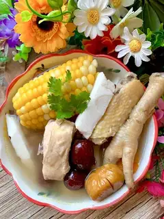 Coconut chicken soup