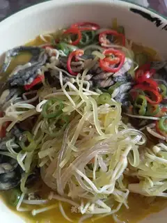 Chicken fan soup
