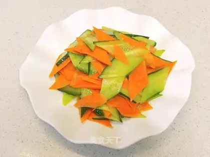 Cucumber makes carrots