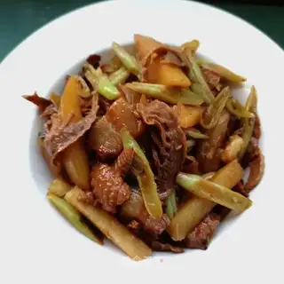 Chicken wings dry the beans