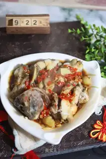 Steamed pepperfish