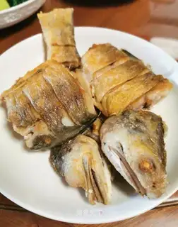 Fried horsefish