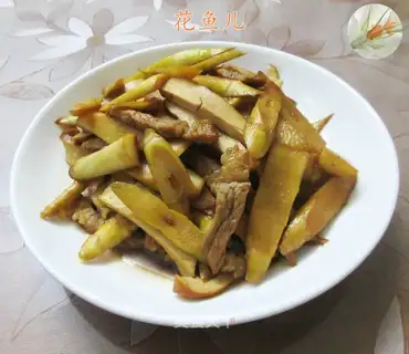 Scrambled meat chops