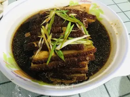 Sour soup cop meat