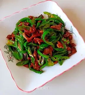 Chili fried meat