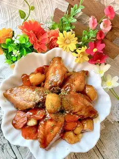 I've got a greasy-sweet wings