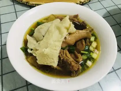 Chicken noodles