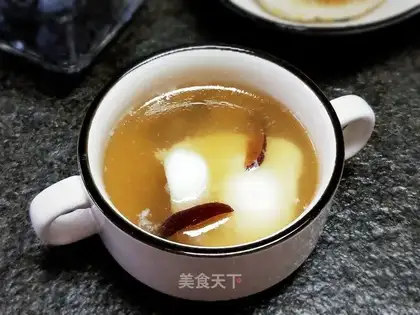 Ginger-tree bag of egg soup