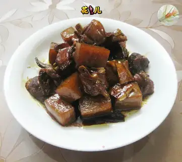 Potato-cracked duck