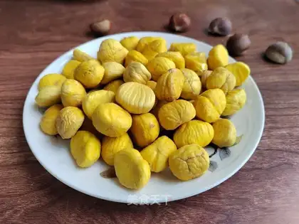 Chestnuts go to the shell