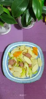 Sausage celery tablet