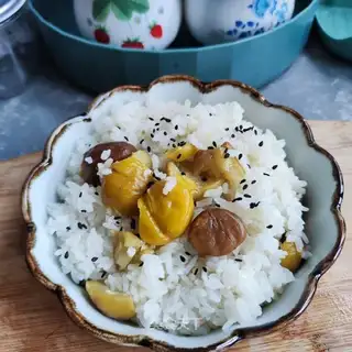Chestnut rice