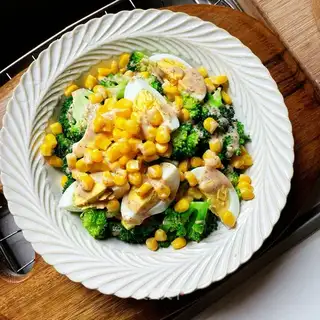 Orchid egg salad