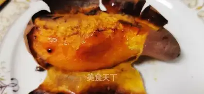 Roasted sweet potatoes