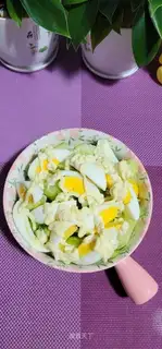 Cucumber egg salad