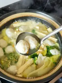 Fishball cuisine