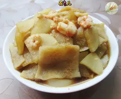 Shrimp radish