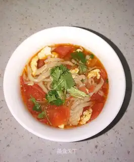 Tomato egg cake