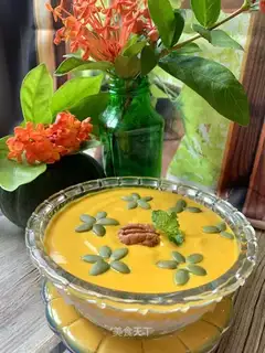 Pumpkin cashew omelet