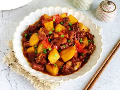 Tomato potato stew