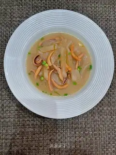 White radish, dry squid