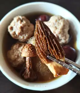 Frozen meatball soup