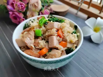 Potato mustard rice