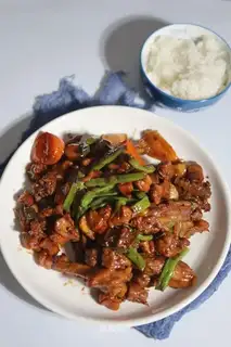 Four seasons of red bean roasted duck
