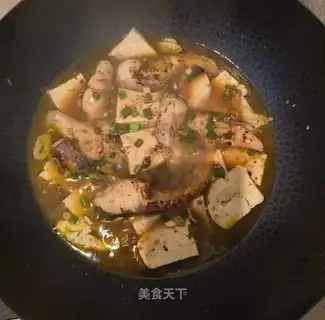 Fresh tofu fish