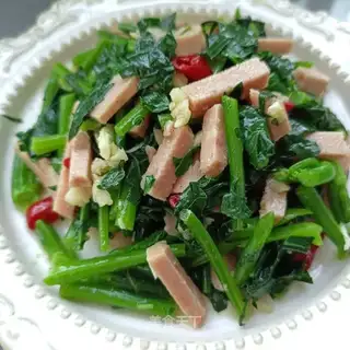 Lunch with broccoli sprouts