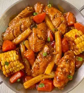 Chicken fin cake