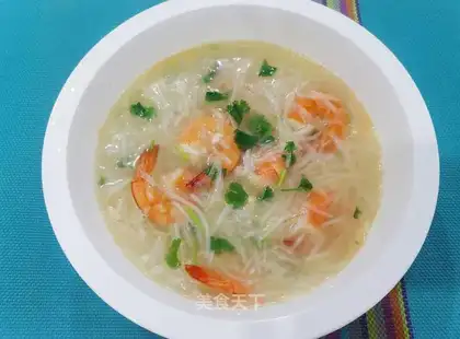 Shrimp radish soup