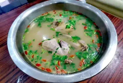 Clean up the pigeon soup