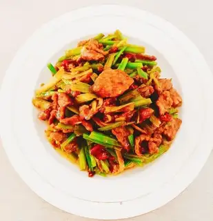 Celery beef chops