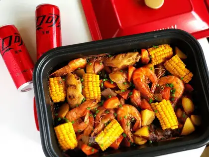 The field shrimp chicken wings