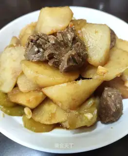 Beefball radish