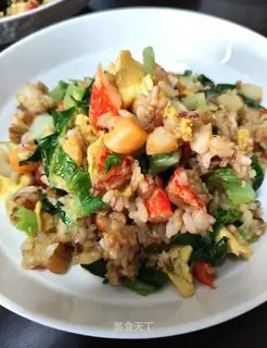 Nine-storey shrimp for rice