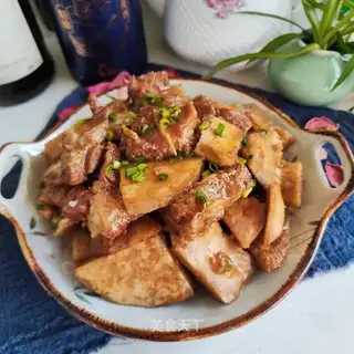 Potato burn ribs