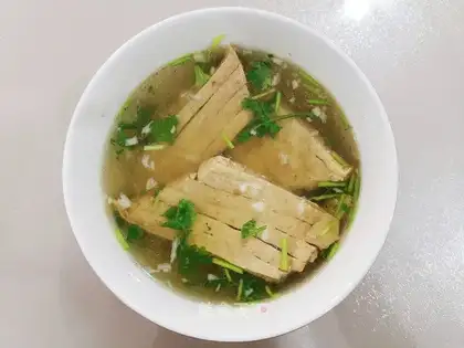 Chicken juice tofu