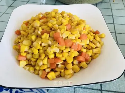 Carrot and corn