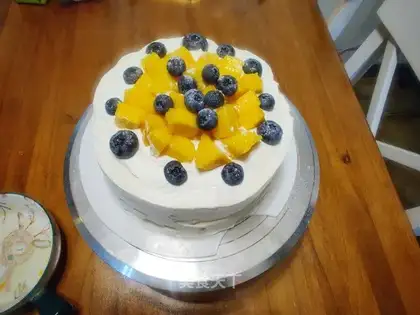 Three floors of fruit cake
