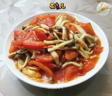 Tomato fried crab mushrooms