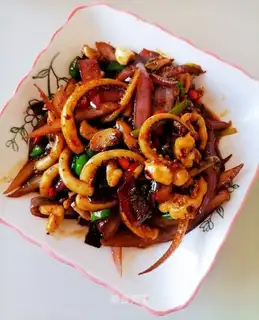 Spicy squid