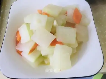 ♪ Clear the cucumber carrot ♪