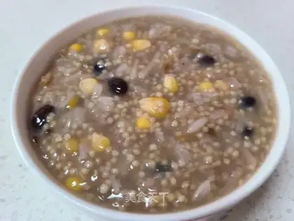 ♪ Dry sweet potatoes and black beans and rice ♪