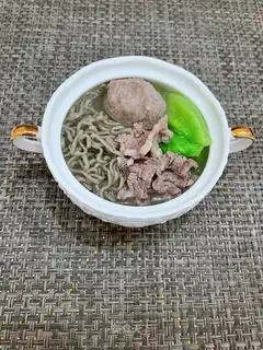 Beef oatmeal noodles