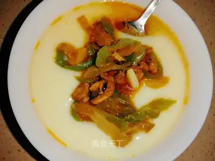 Steamed eggs