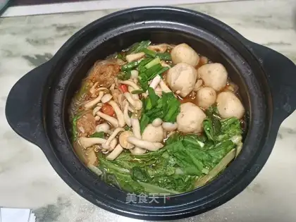 Powder meatballs