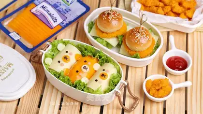 Bear Cheese and Cheese Chicken