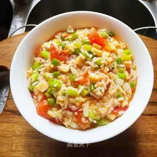 Tomato egg rice